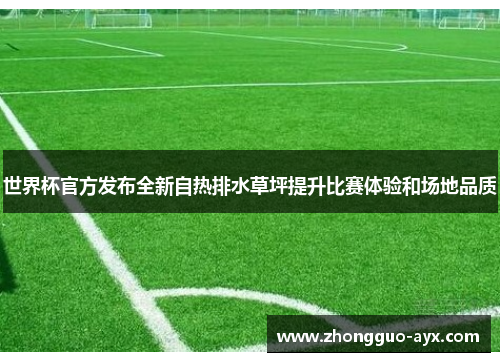世界杯官方发布全新自热排水草坪提升比赛体验和场地品质